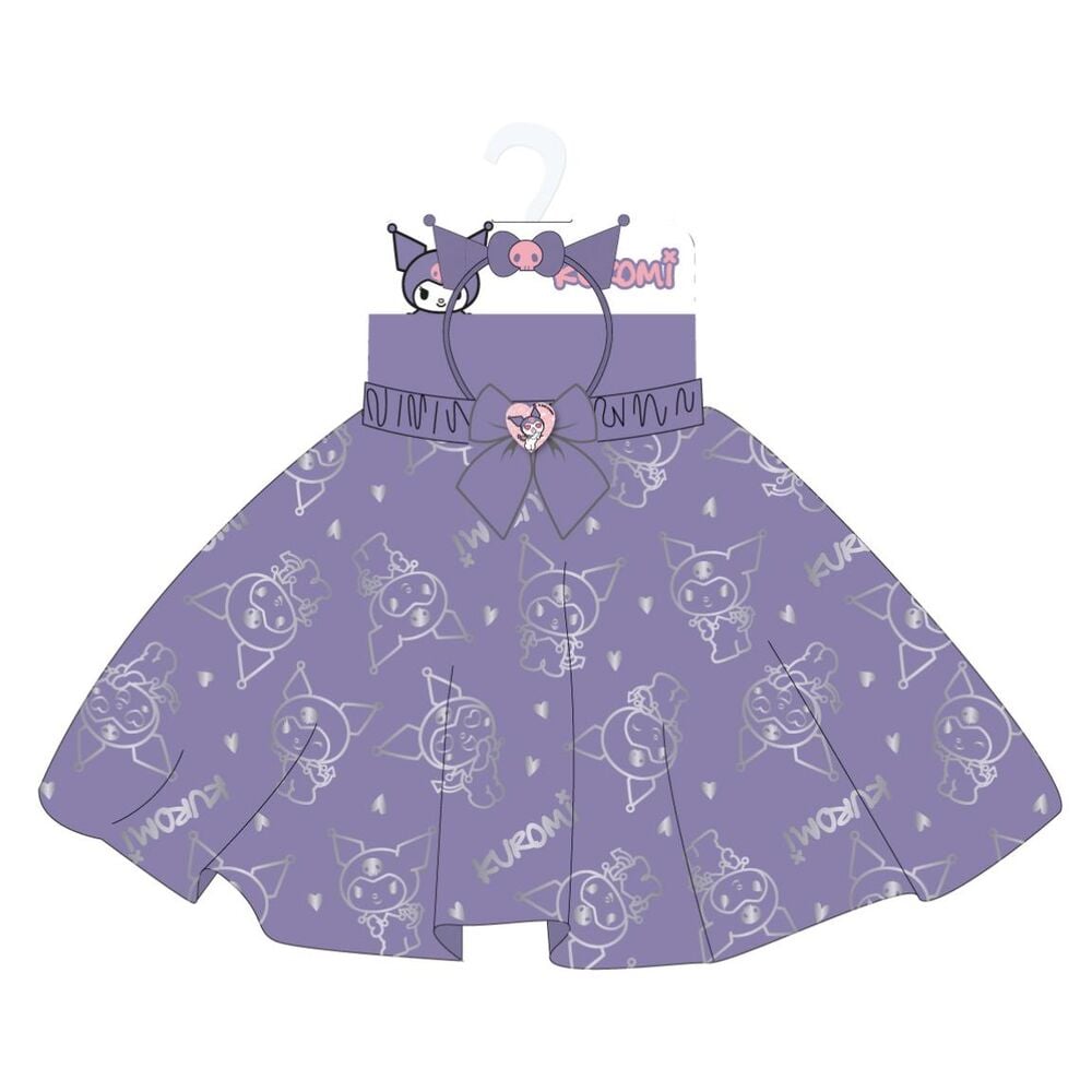 Kuromi Hello Kitty headband set