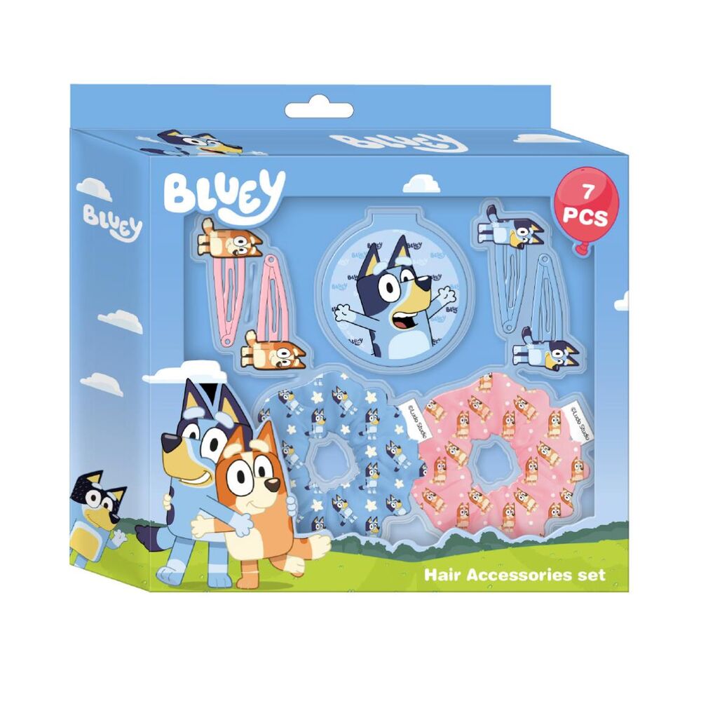 Bluey 7 teiliges Beauty Set