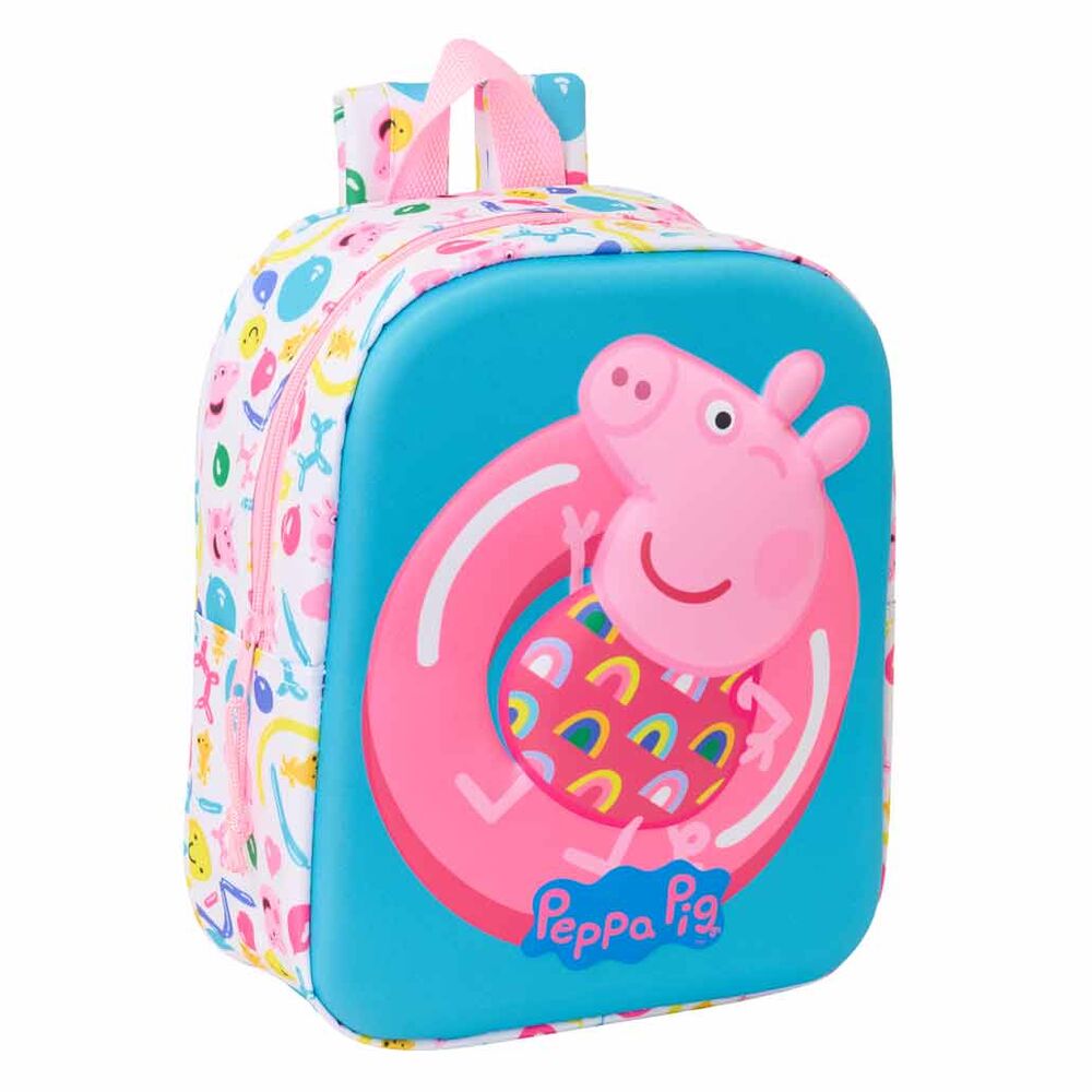 peppa pig 3d backpack 27cm