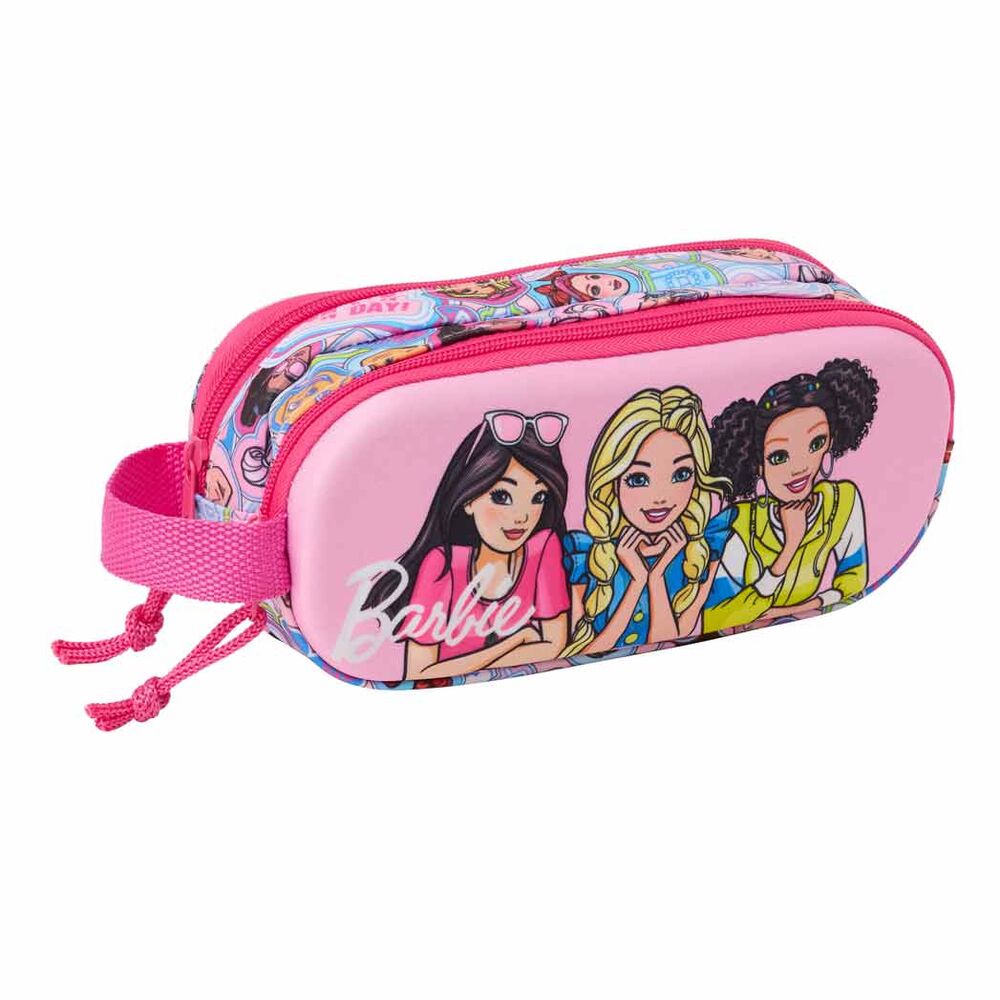 barbie 3d double pencil case
