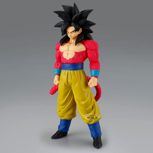 Action figure di Son Goku Super Saiyan 4 di Dragon Ball GT realizzata da Solid Edge Works e alta qualità (21 cm)