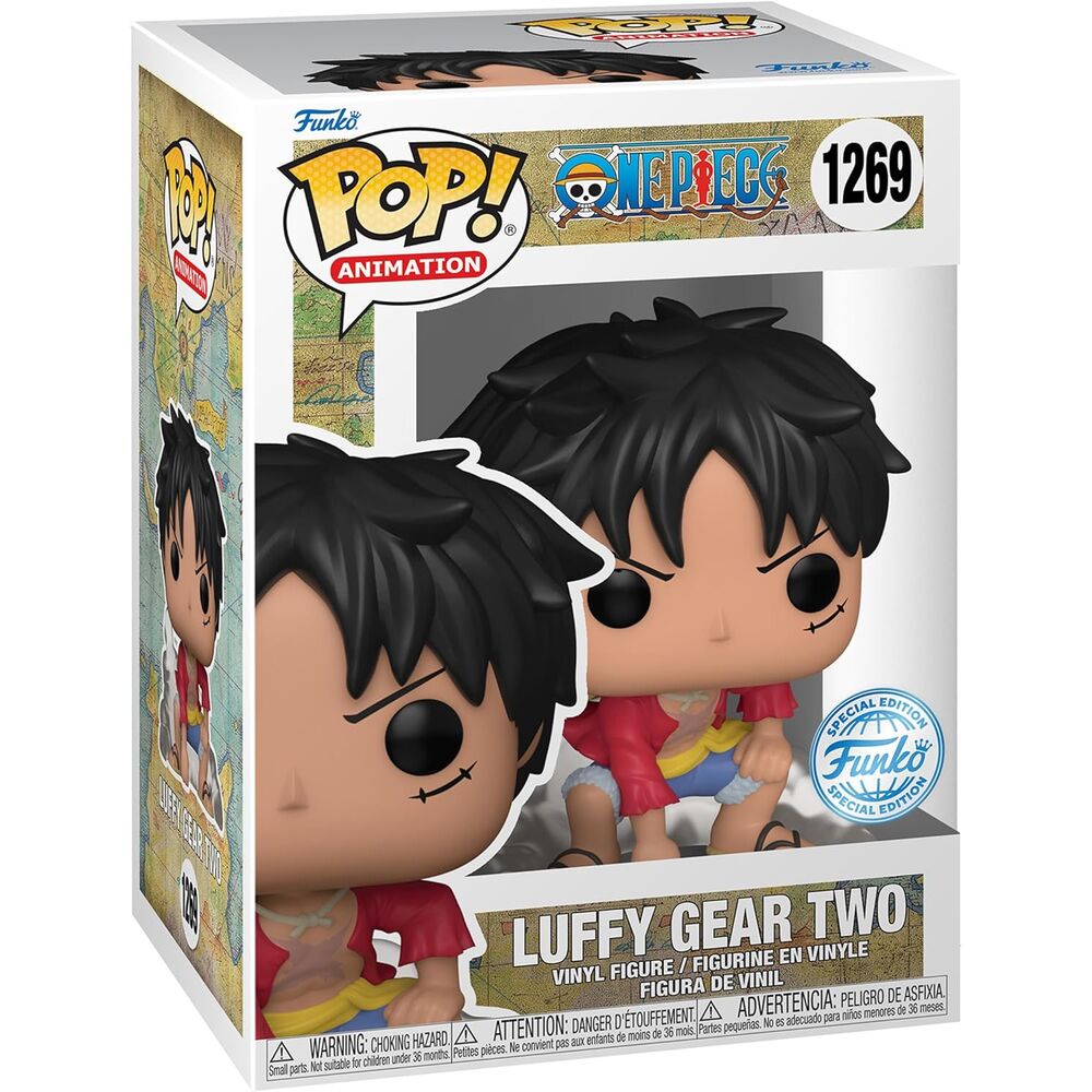 pop figure one piece luffy gear two exclusive