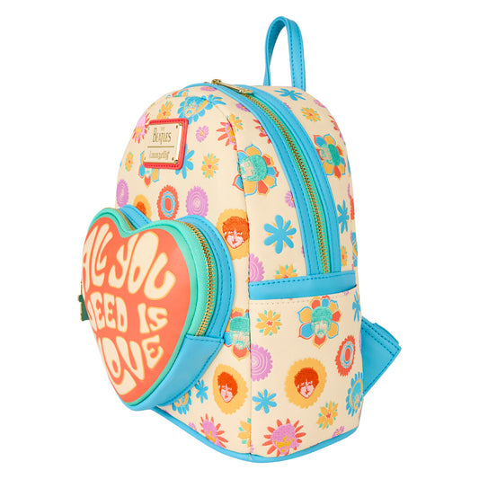 Mochila Loungefly de The Beatles de 26 cm