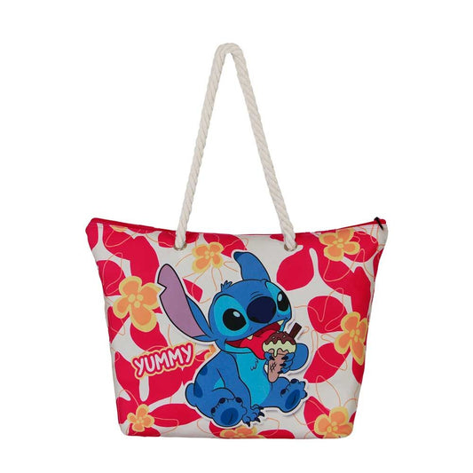 ice cream stitch disney beach bag