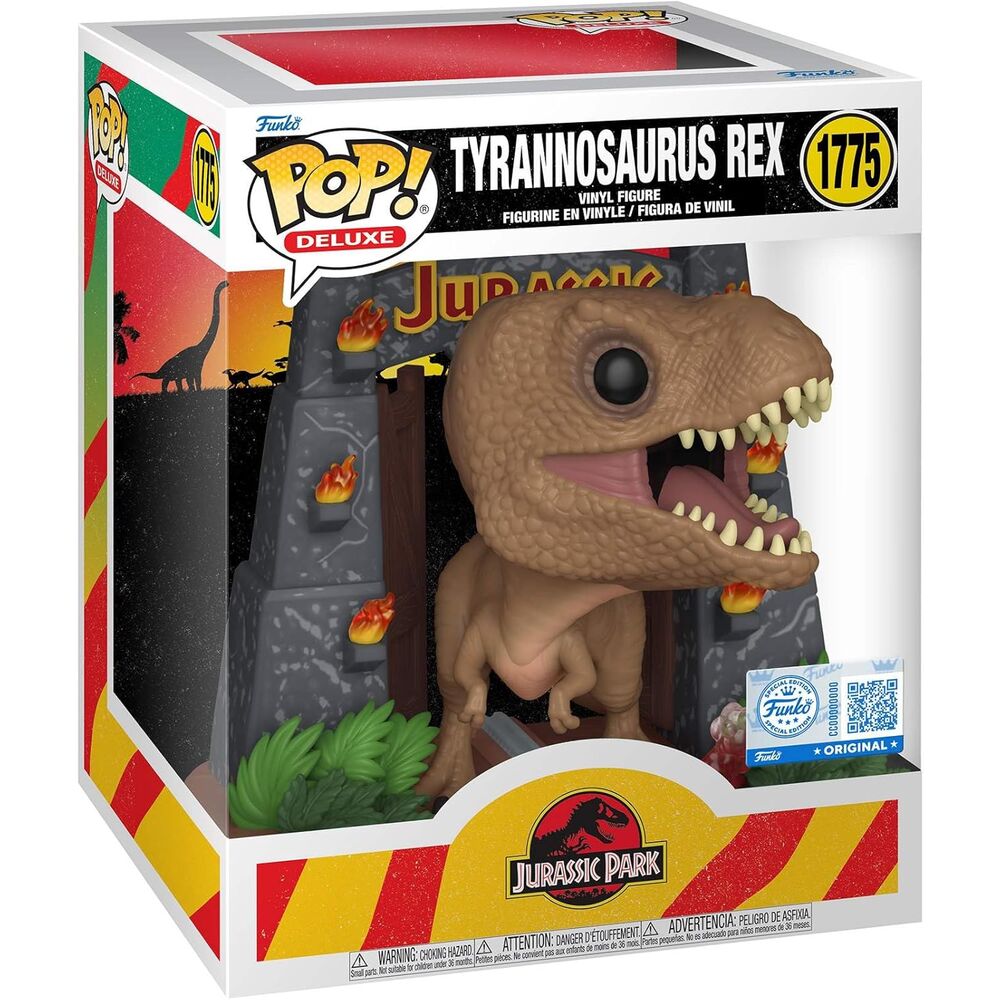Figure POP Deluxe Jurassic Park Tyrannosaurus Rex Exclusive