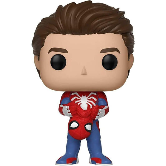 pop figure marvel spiderman unmasked spider man
