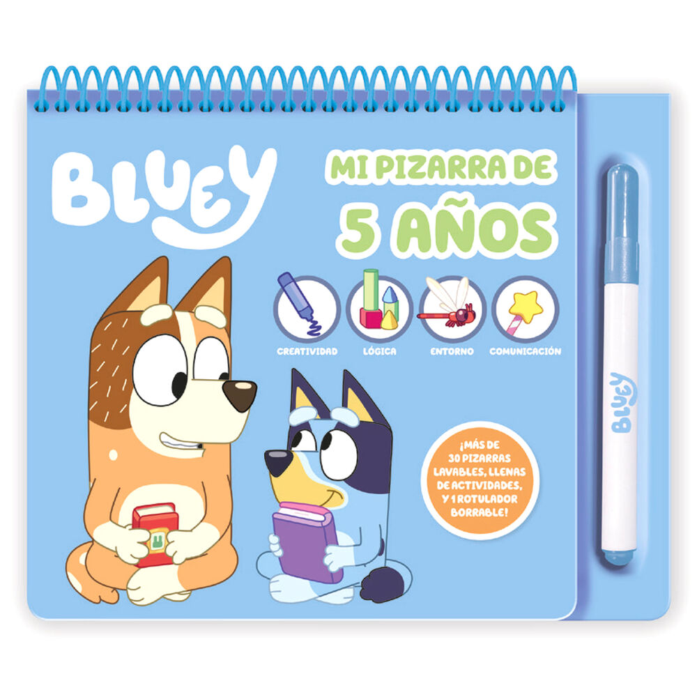 my blackboard activities 5 years bluey spanish
