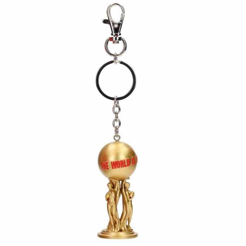 3d the world is yours scarface keychain