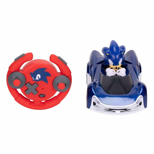 Sonic the Hedgehog im Drift Modus mit ferngesteuertem Fahrzeug