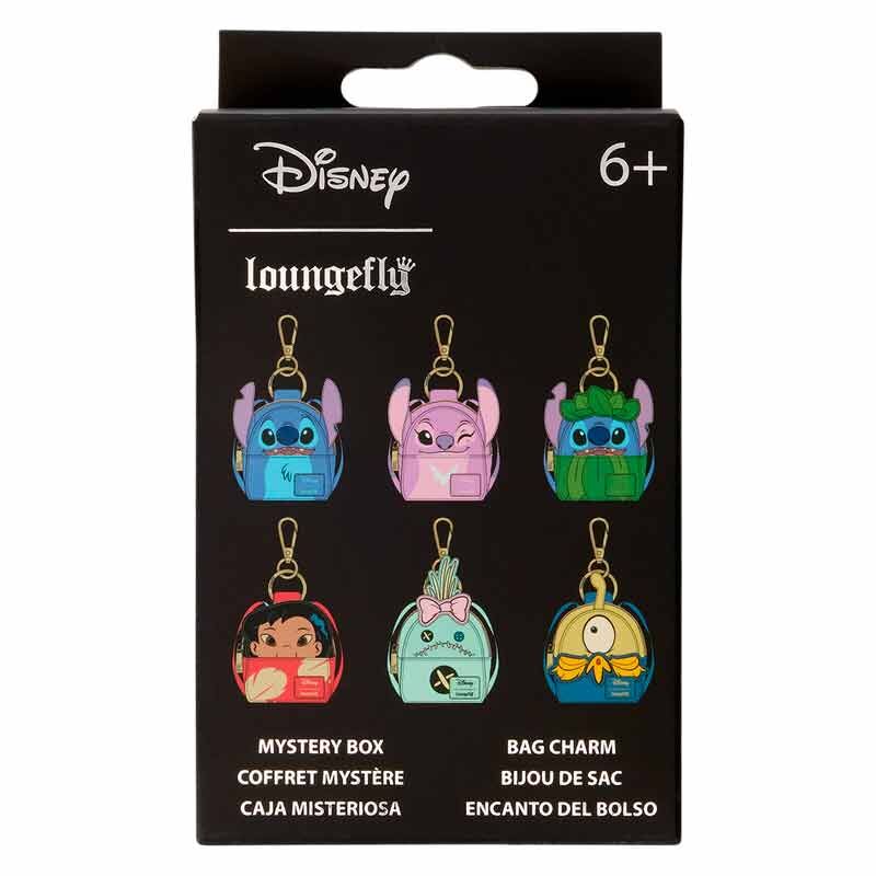 Mystery Stitch Disney Loungefly Mini Backpack Keychain Assortment
