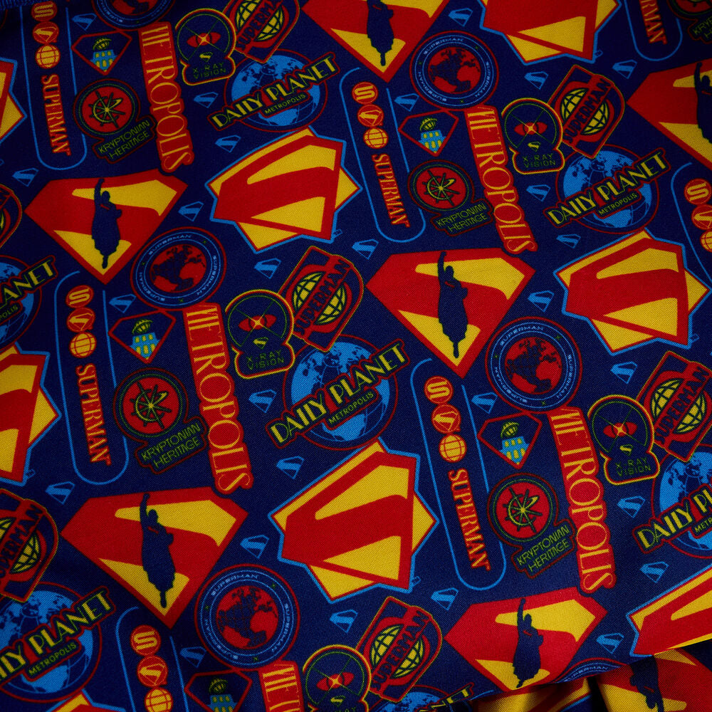 Superman Marvel Loungefly nylon backpack 43cm