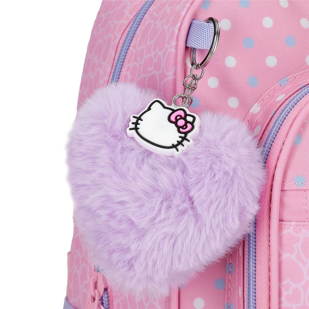 Hearts & Backpack Dots Hello Kitty 25cm adaptable