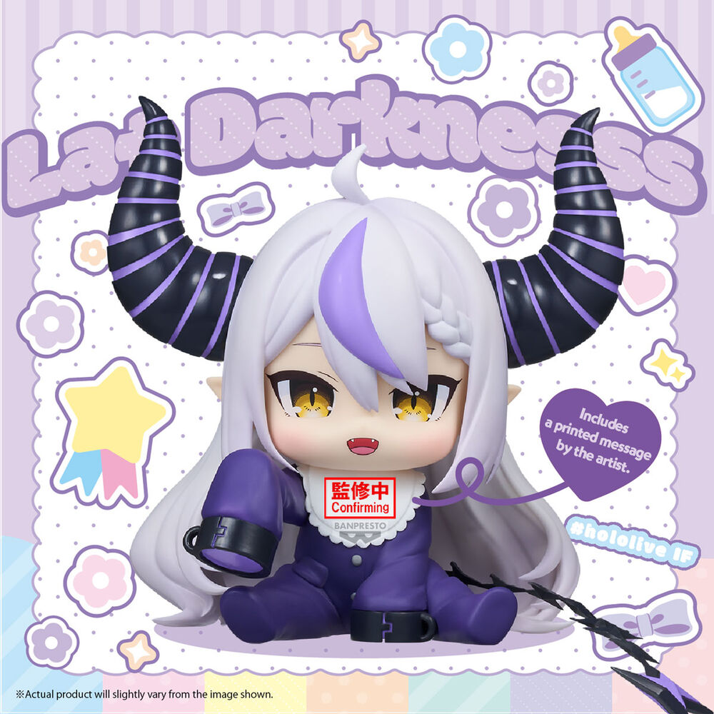 Figurine La+ Darknesss Holobabies Hololive 13cm