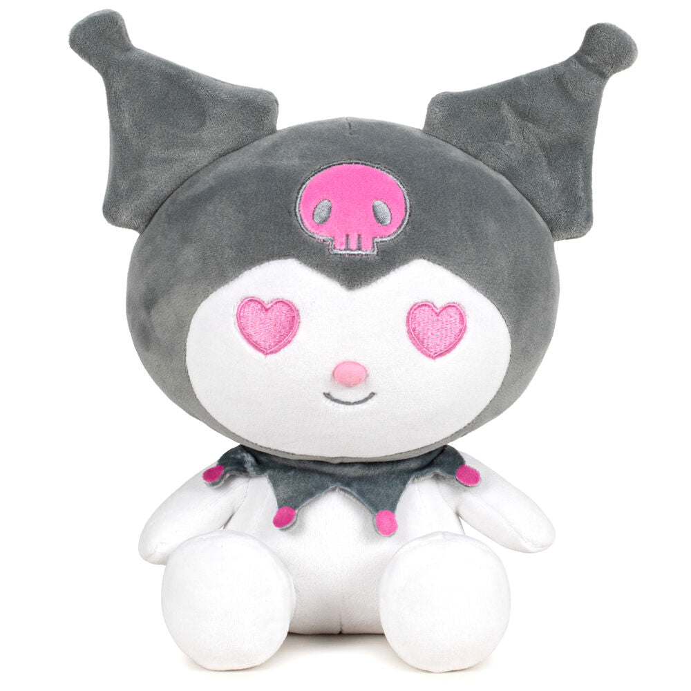 kuromi gray hello kitty plush 22cm