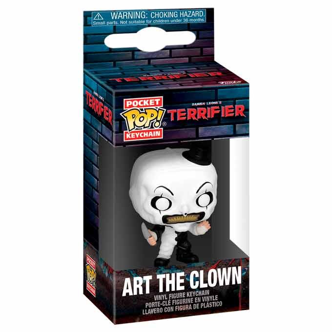 Pocket POP Terrifier Art der Clown Schlüsselanhänger