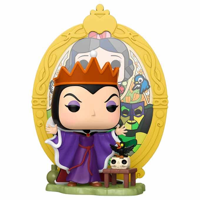 disney pop deluxe snow white evil queen figure