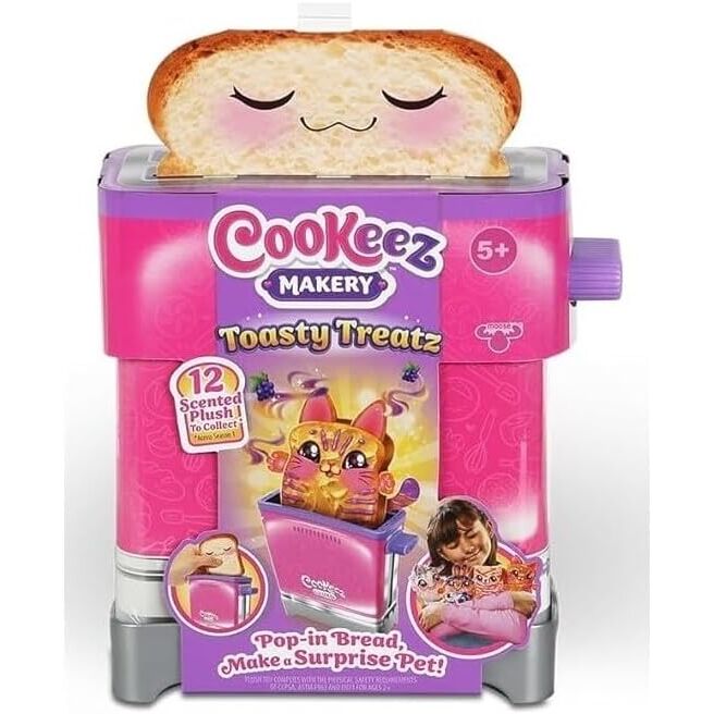 Cookeez Makery Plush Toast Assortment