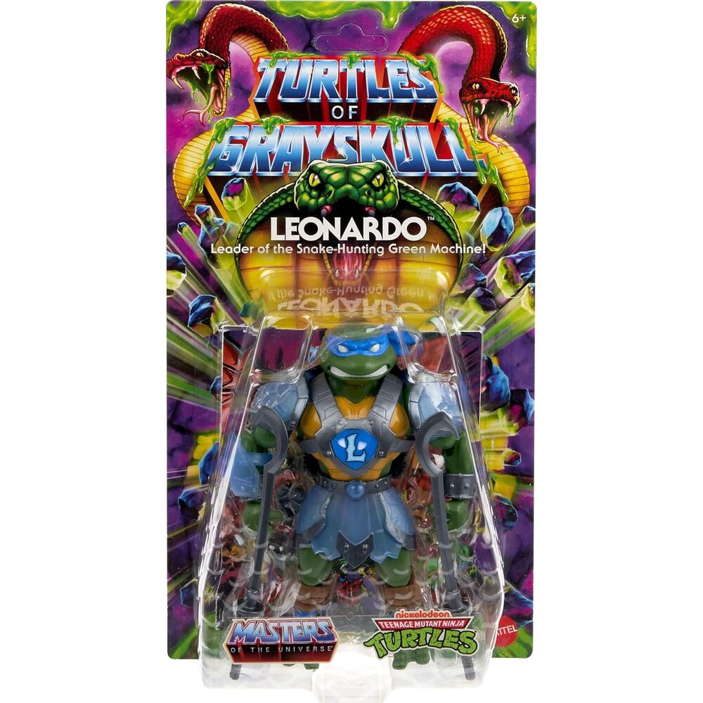 Leonardo Żółwie z Grayskull Masters of the Universe figurka 14 cm