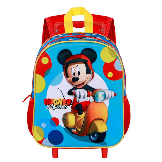 Carrinho de patinete Mickey Disney 3D 34cm