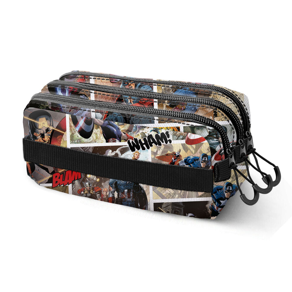 Comic Captain America Marvel triple carryall