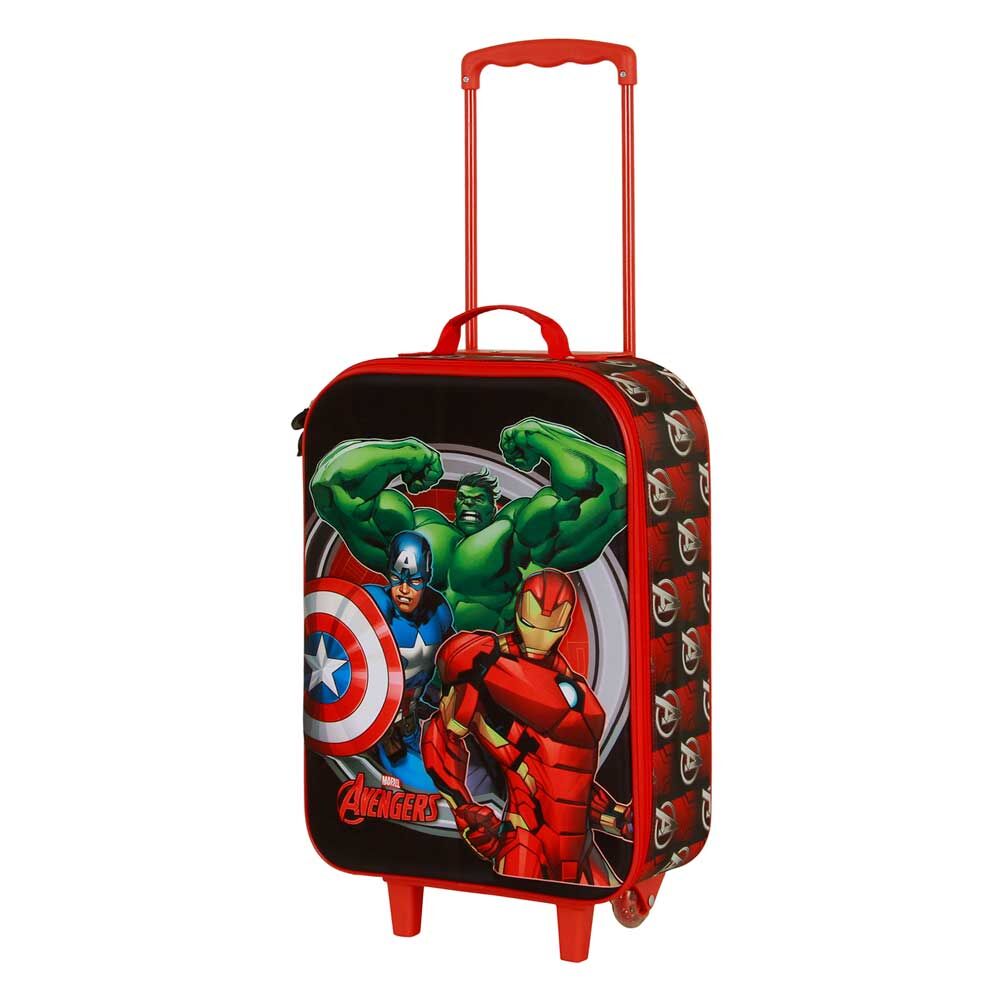 3d almighty avengers marvel trolley suitcase 52cm