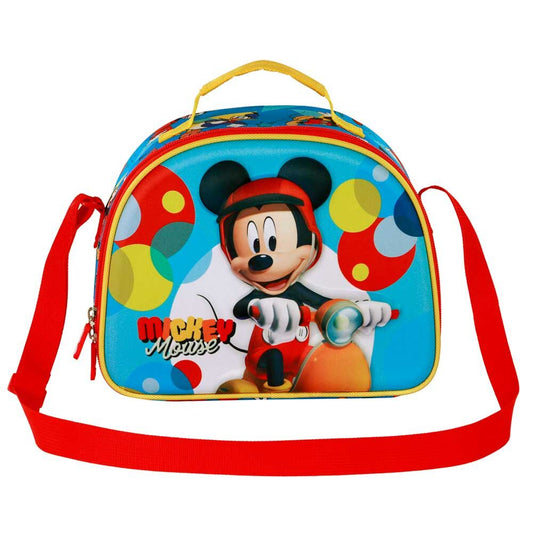 Lancheira 3D Mickey Mouse Scooter da Disney