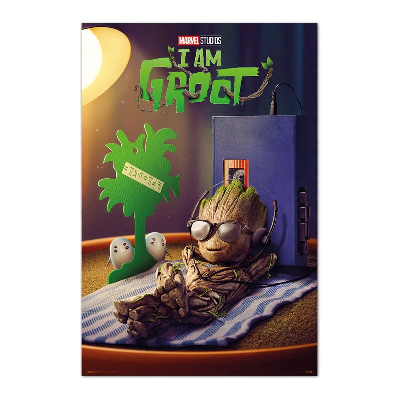 I Am Groot Marvel Poster