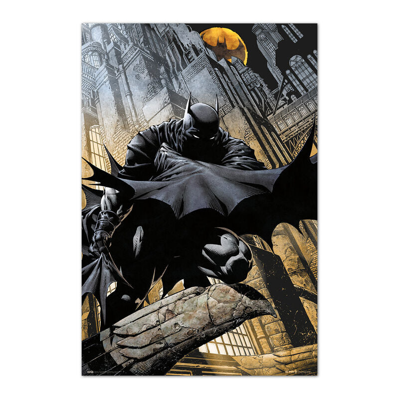 batman dc comics gargoyle poster