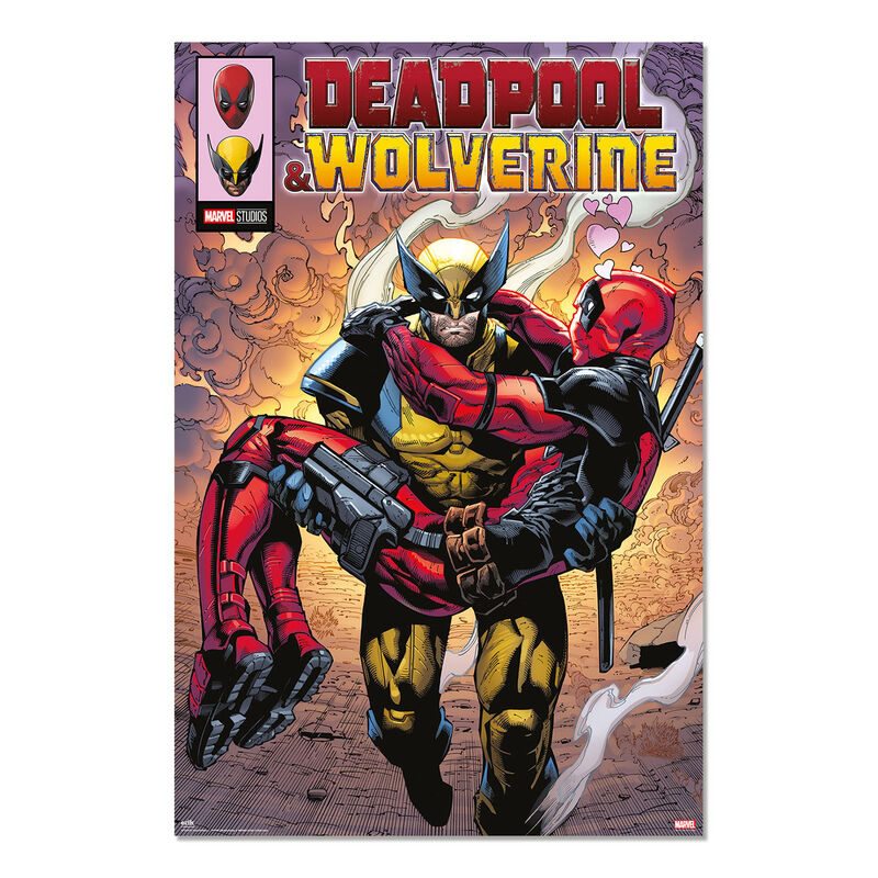 Deadpool Poster & Wolverine Marvel