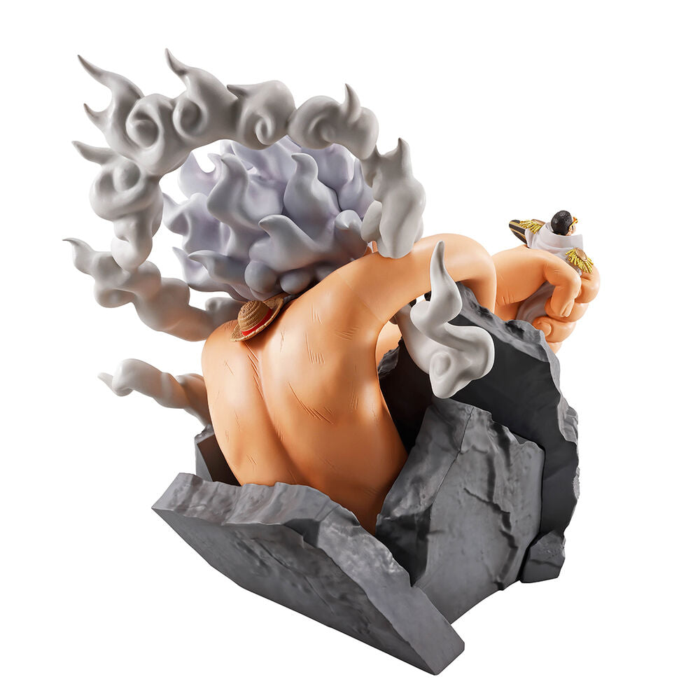 Figure Ichibansho Monkey D Luffy Gear 5 vs Borsalino Burst of Energy One Piece 22cm