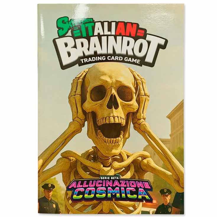 album pack of 7 collectible cards cosmic hallucination series 2 italian brainrot italian