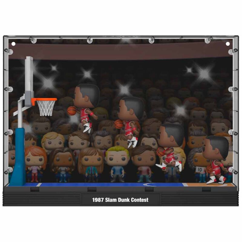 Figura POP Moments Deluxe Chicago Bulls Michael Jordan 1987 Concurso de Enterradas