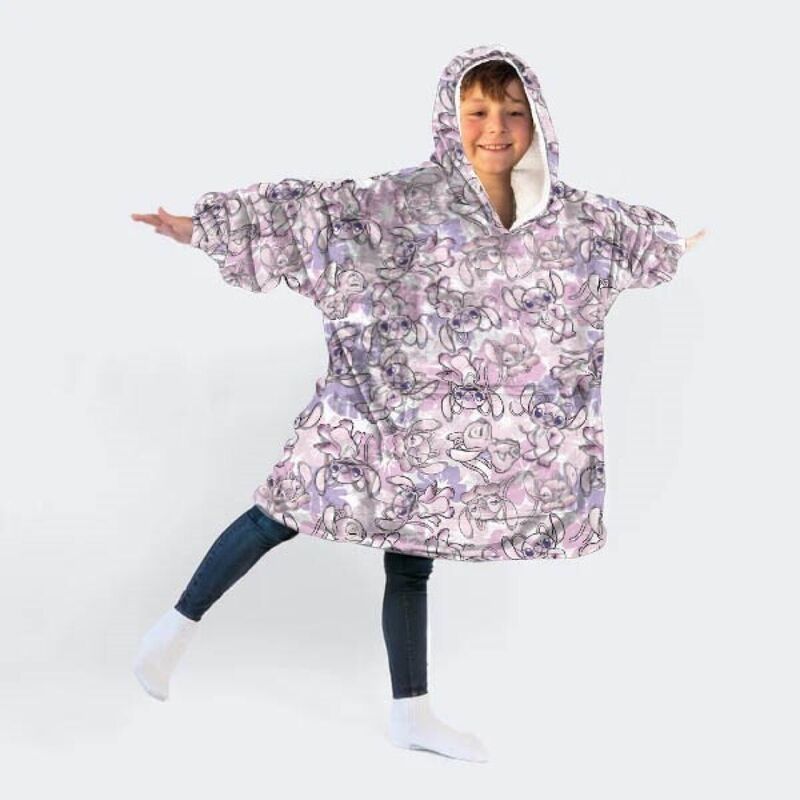 Dziecięca bluza i szlafrok Angel Stitch Disney w dużym rozmiarze