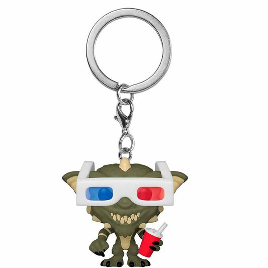 pocket gremlins keychain gremlin with 3d glasses