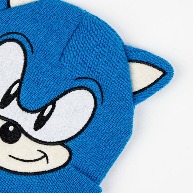 Zestaw czapki i rękawiczek Sonic The Hedgehog