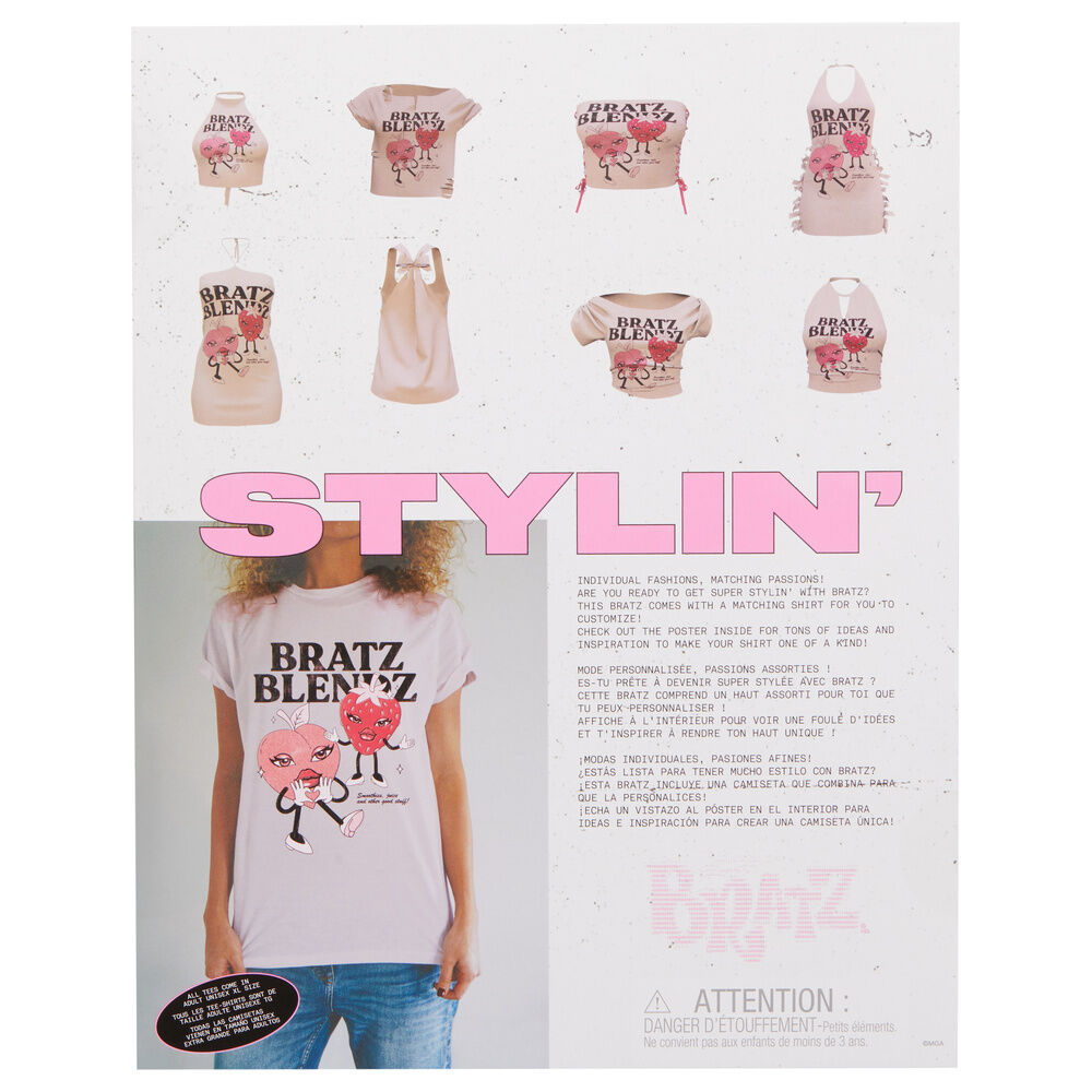 Boneca Cloe + Camiseta Bratz Estilosa
