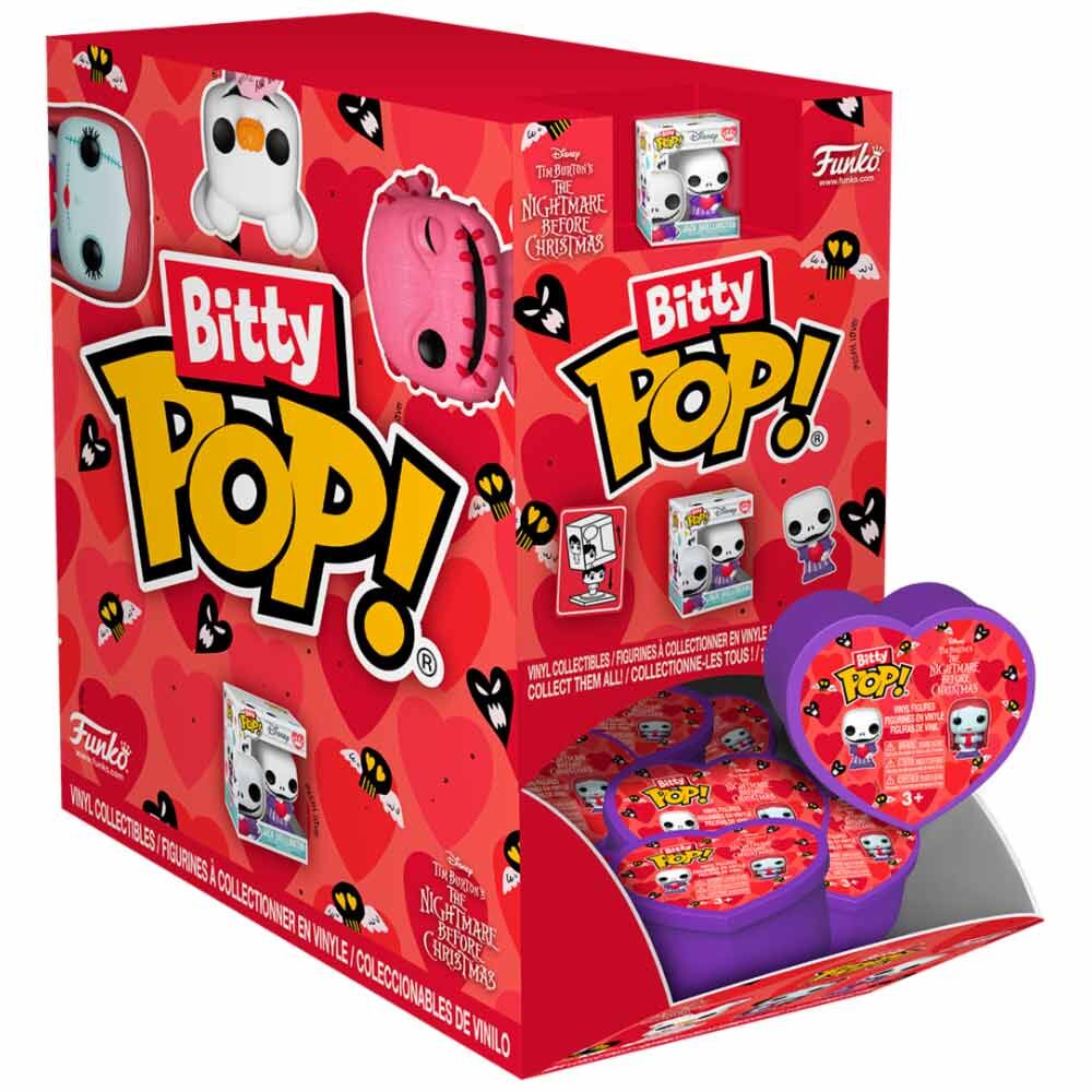 mystery bitty pop disney nightmare before christmas valentine's day figure