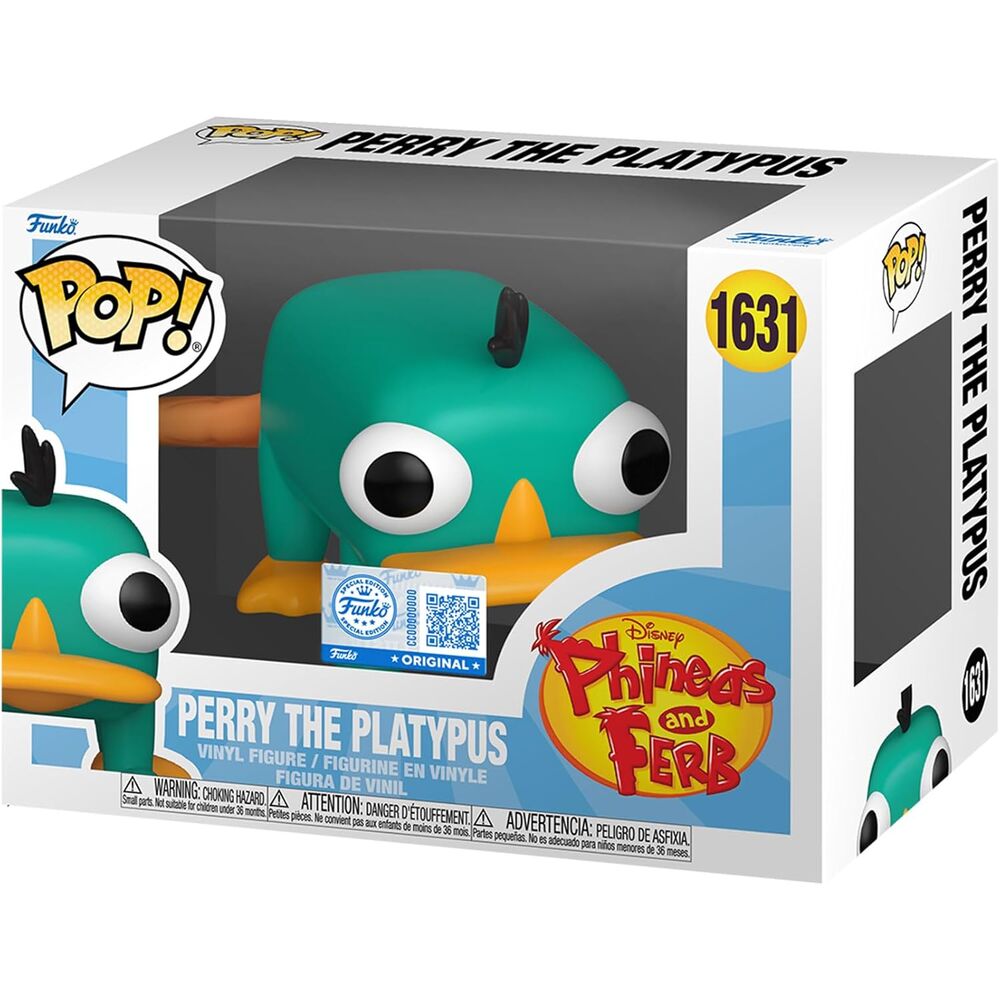 POP Figur Disney Phineas und Ferb Perry das Schnabeltier