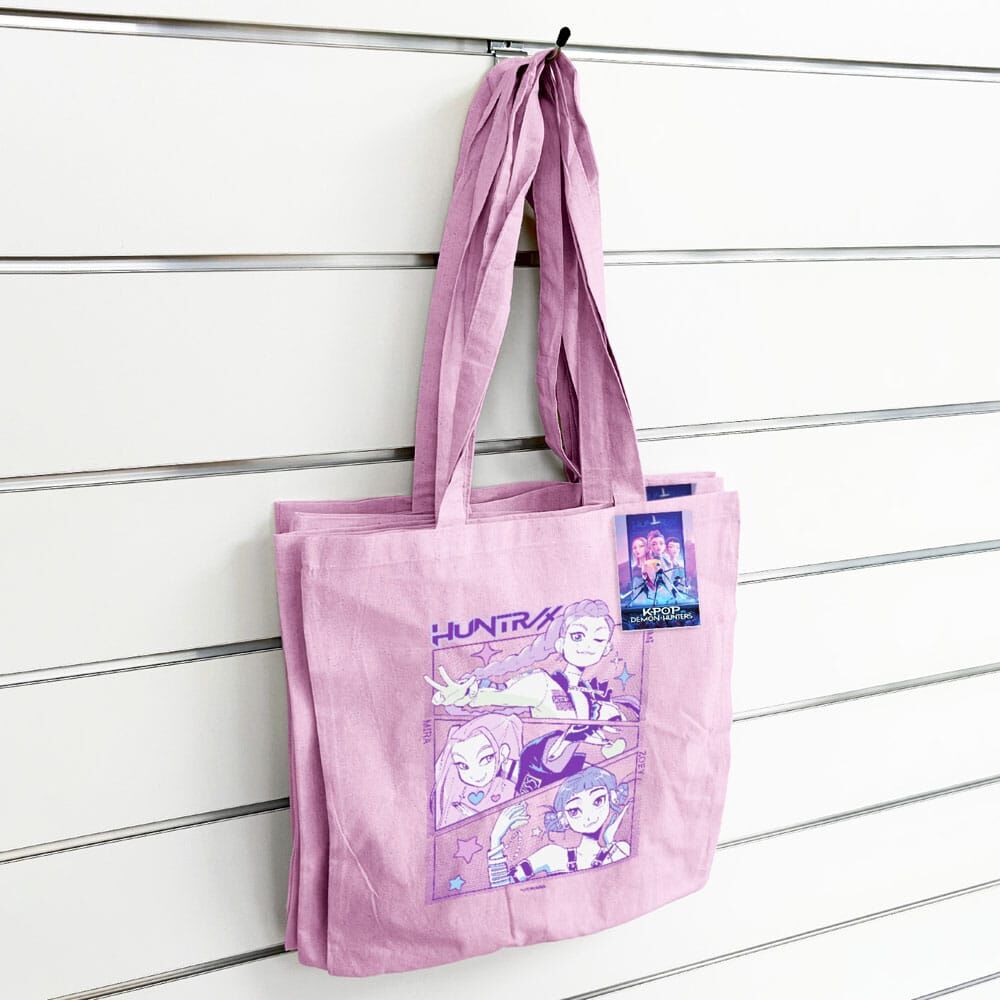 Huntrix KPop Demon Hunters shopping bag