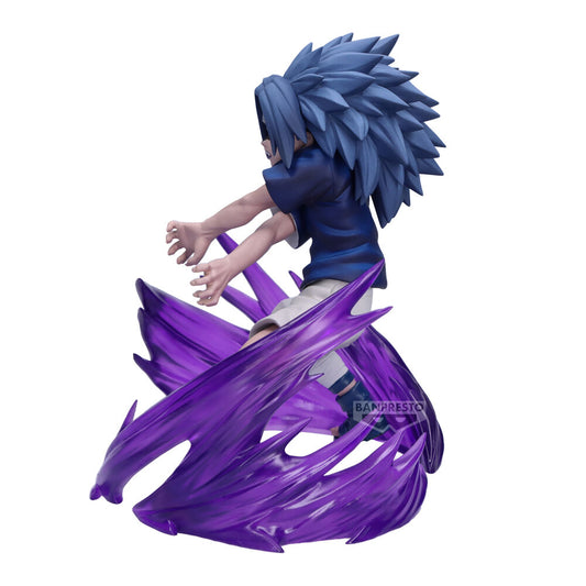 Figura Sasuke Uchiha Vibration Stars Naruto Série 72 15cm