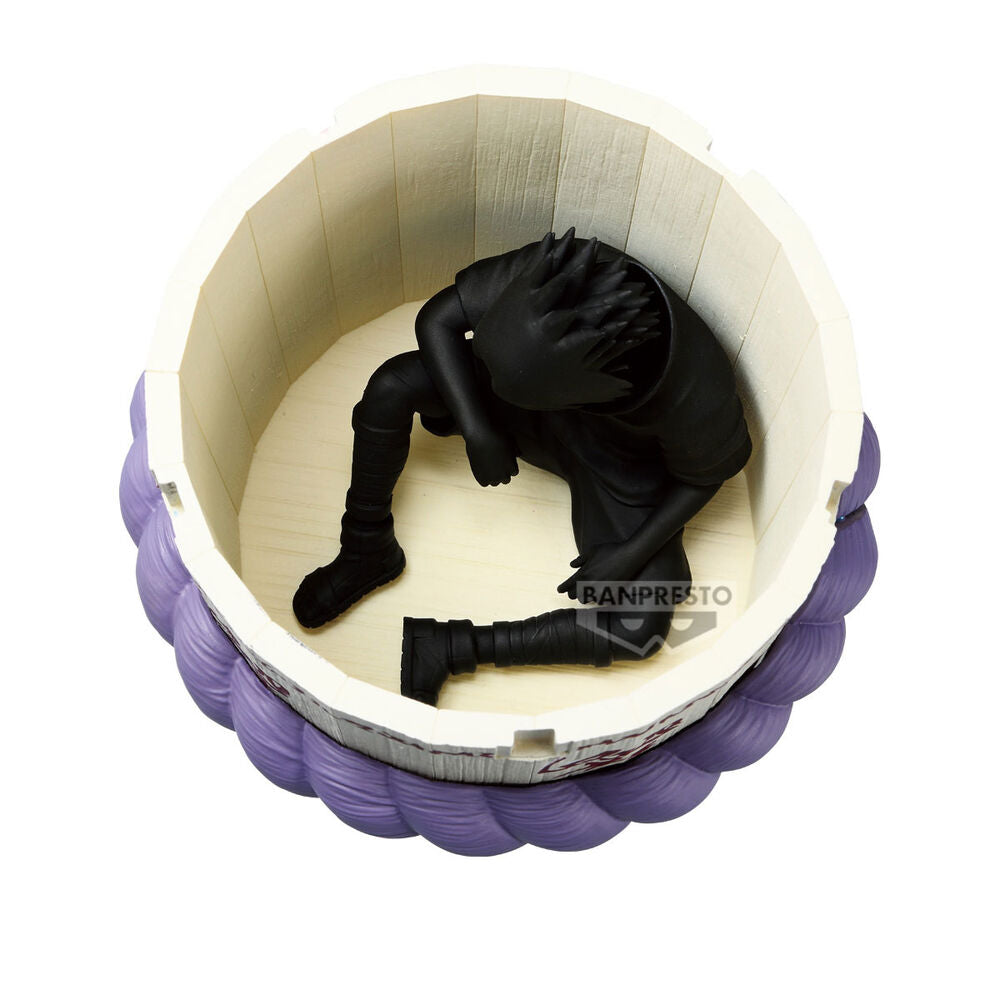 Caixão do Sasuke porta lápis Naruto 10cm