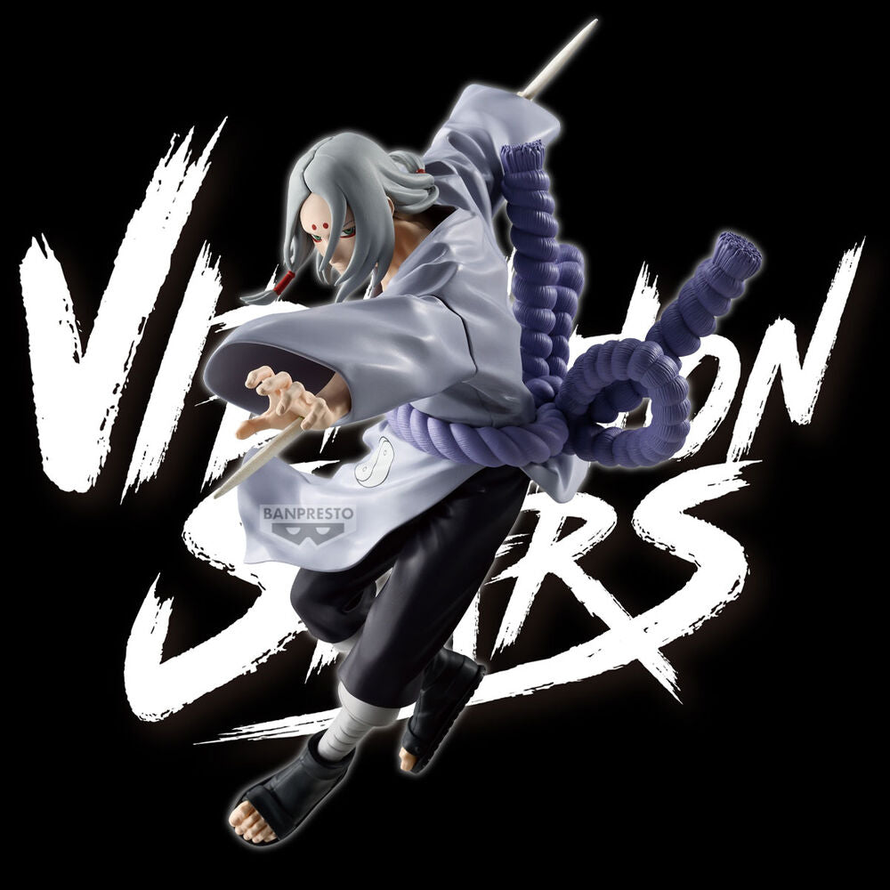 Figura de ação Kimimaro Vibration Stars Naruto 18cm