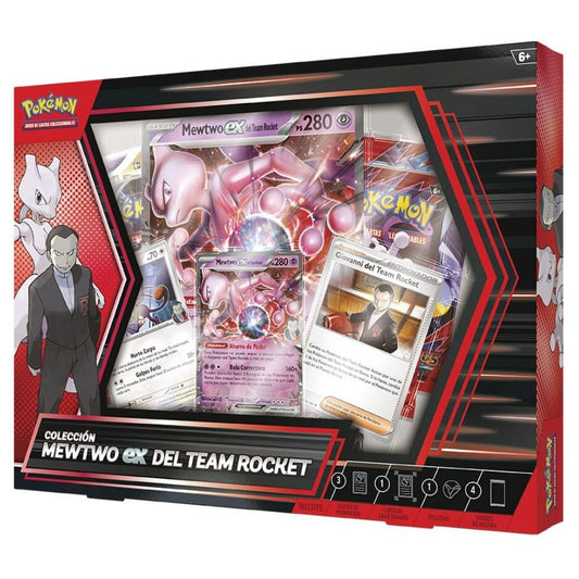 Mewtwo EX Equipe Rocket Juntos Pokémon Adventures Blister (Espanhol)