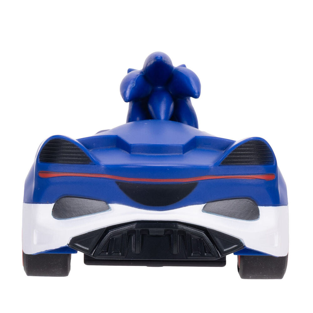 Sonic the Hedgehog Fahrzeug + Figur 7 cm verschiedene Größen