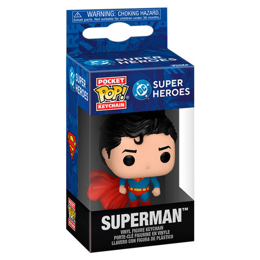 Pocket POP DC Comics Superman Keychain
