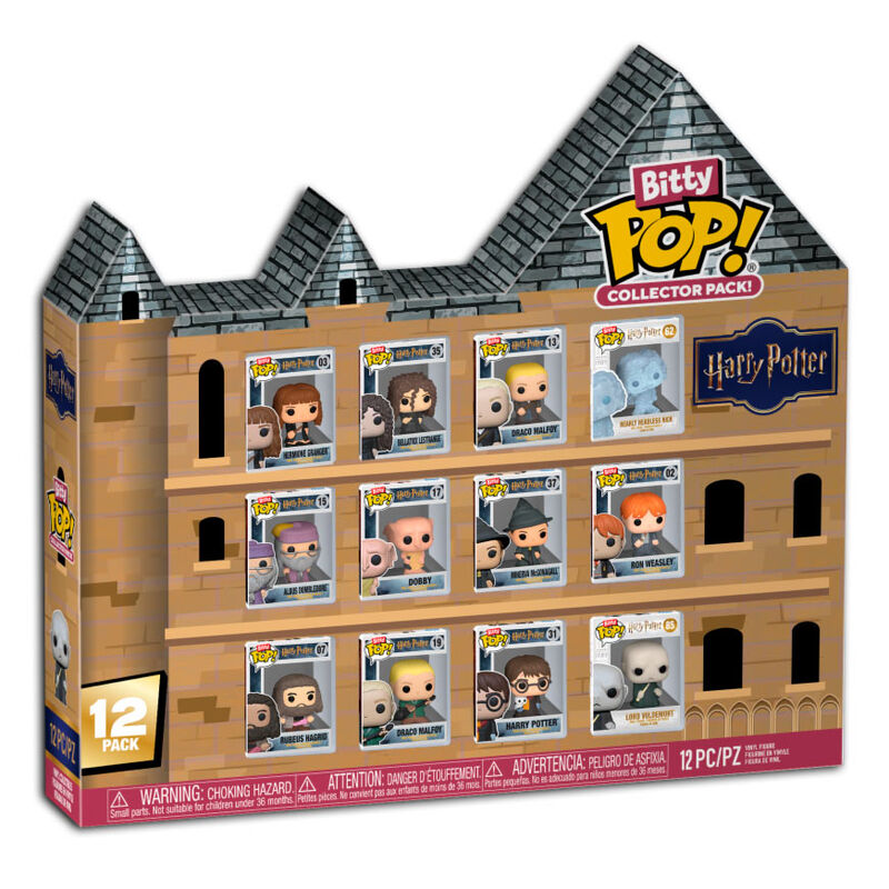 bitty pop figure multipack harry potter 12pcs