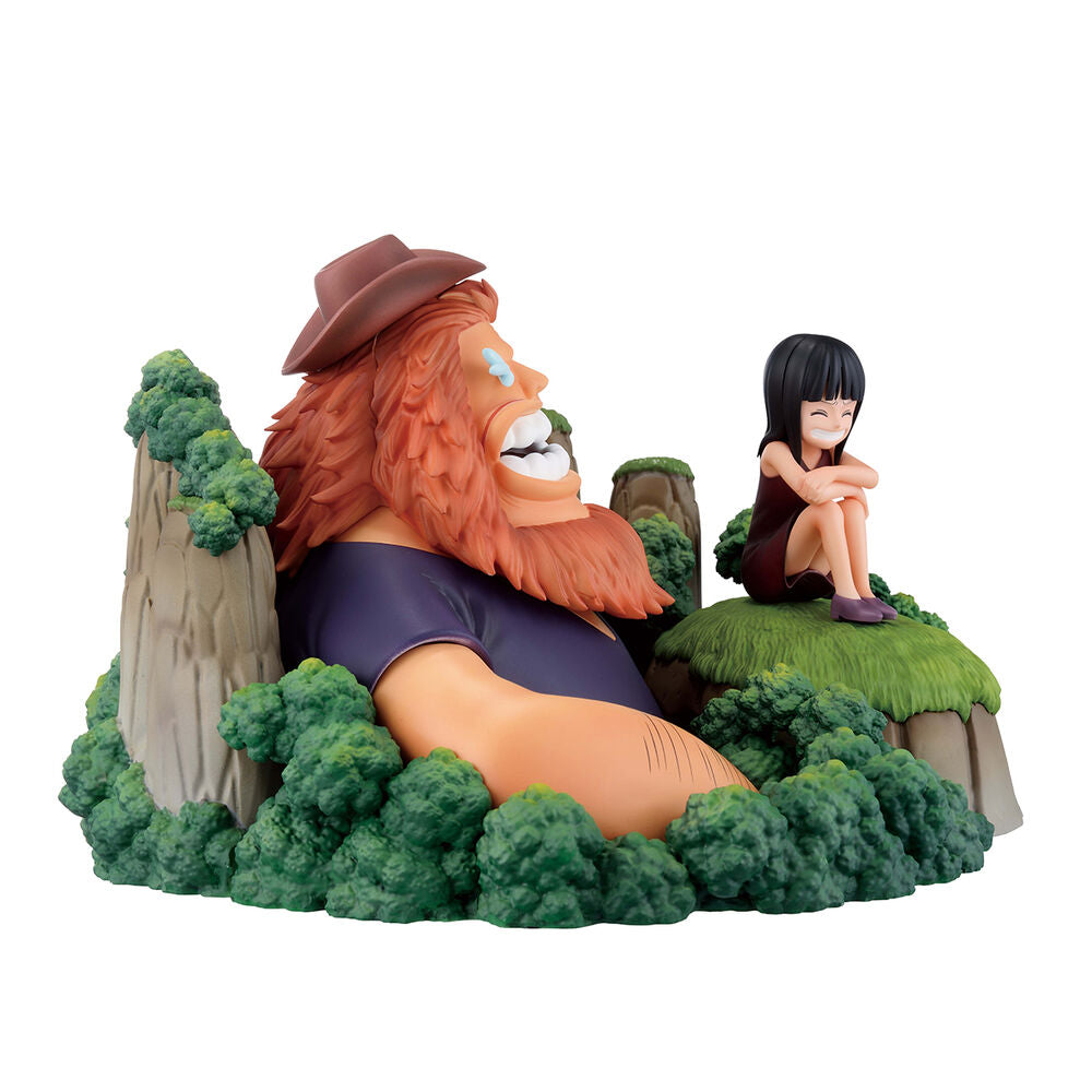 Figura Ichibansho Saul y Robin Dramatic Memories One Piece 13cm