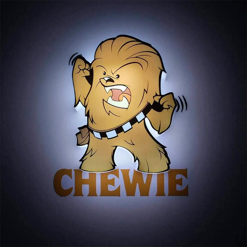 Lampada 3D Light FX mini Chewbacca di Star Wars
