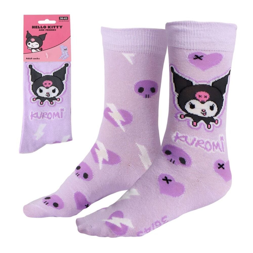 Kuromi Hello Kitty Socks