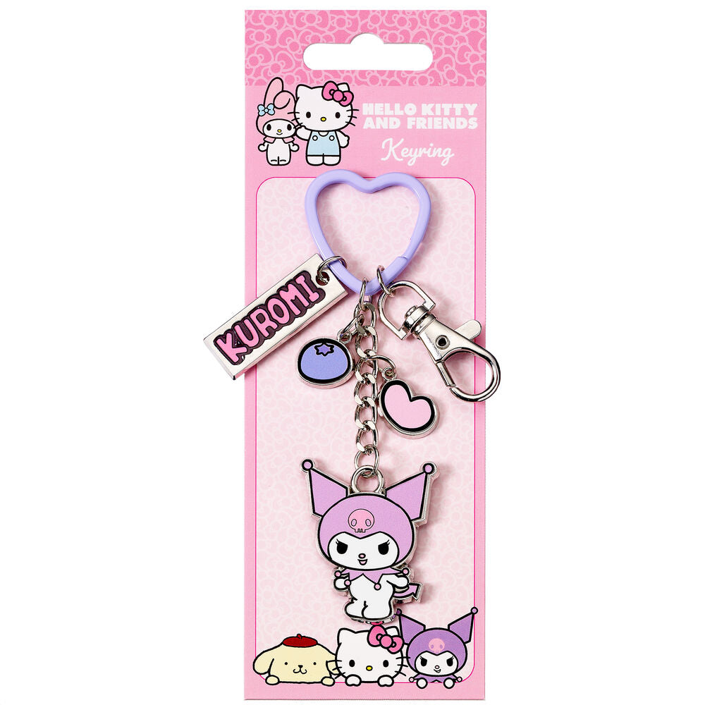 Kuromi Hello Kitty Keychain